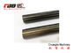 Dark Brown φ22.7 Aluminum Guide Roller With Groove